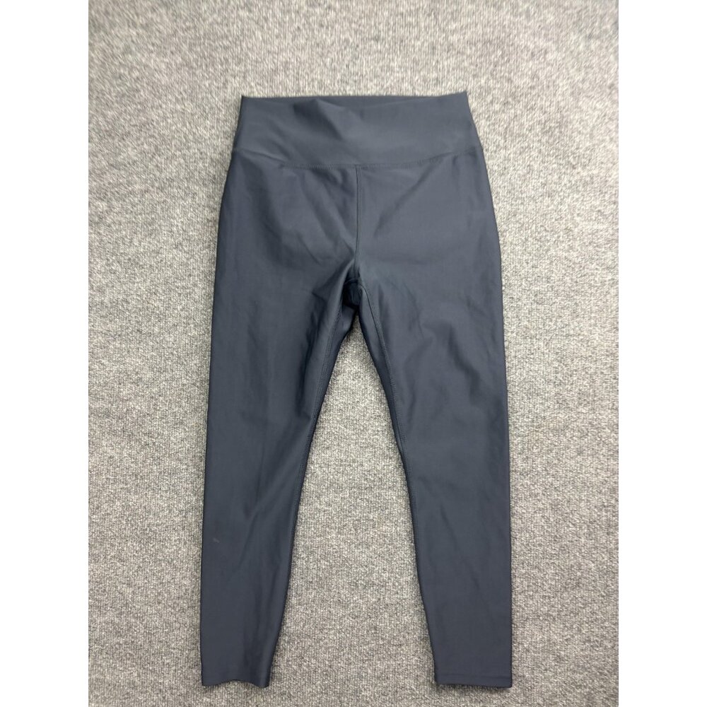 PrAna Leggings Womens Large Gray High Rise Ankle Yoga Pants Athletic Gym
